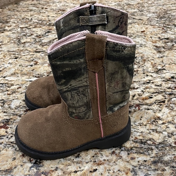 GUC GAME WINNER Boots Infant Girl’s Size 10.0 Camo & Pink Boots Girls Hunting - Picture 14 of 15